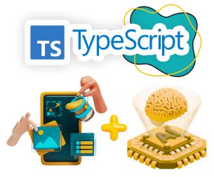 TypeScript + AI: создаём умные веб-приложения - КИБЕРшкола программирования для детей, компьютерные курсы для школьников, начинающих и подростков - KIBERone г. Северный