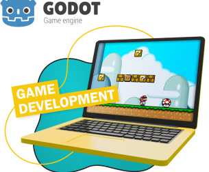 Godot.  Основа создания легендарных игр - КИБЕРшкола программирования для детей, компьютерные курсы для школьников, начинающих и подростков - KIBERone г. Северный